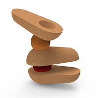 Avocados - Stacking pieces - Children's toy