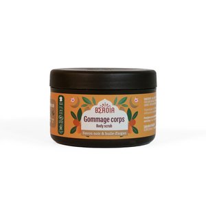 Black soap with organic argan oil