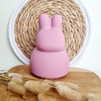 Silicone flexible money box - Rabbit Beige