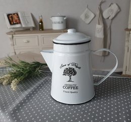 Emaljeret kaffekande
