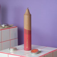 Adventskerze Pastell, Weihnachtskalender