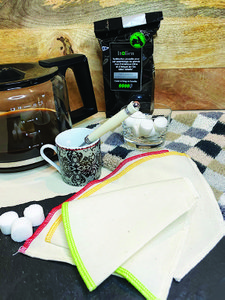 Leinen Kaffeefilter Par 3