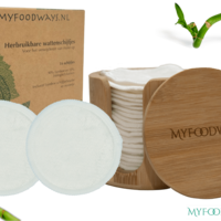 Herbruikbare wattenschijfjes - Bamboe