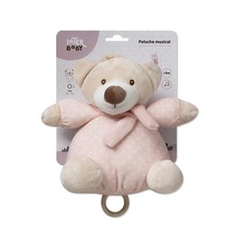 PELUCHE MUSICAL - MOD. OSITO - ROSA