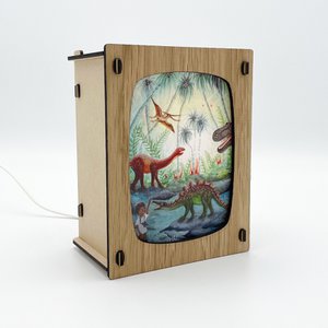 Postcardlamp Basic | Oak