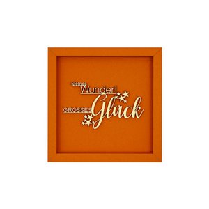 LITTLE MIRACLE- frame card wood lettering baby
