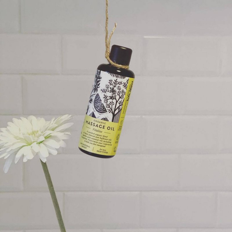 Olio da massaggio biologico Vitalise