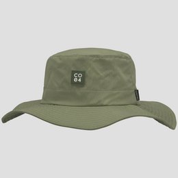 Bucket hat in black, khaki, and beige colors. Available in sizes S-M and L-XL. Features the Co94 logo.