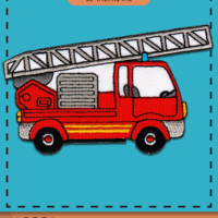 Feuerwehr Leiterwagen  - Rot