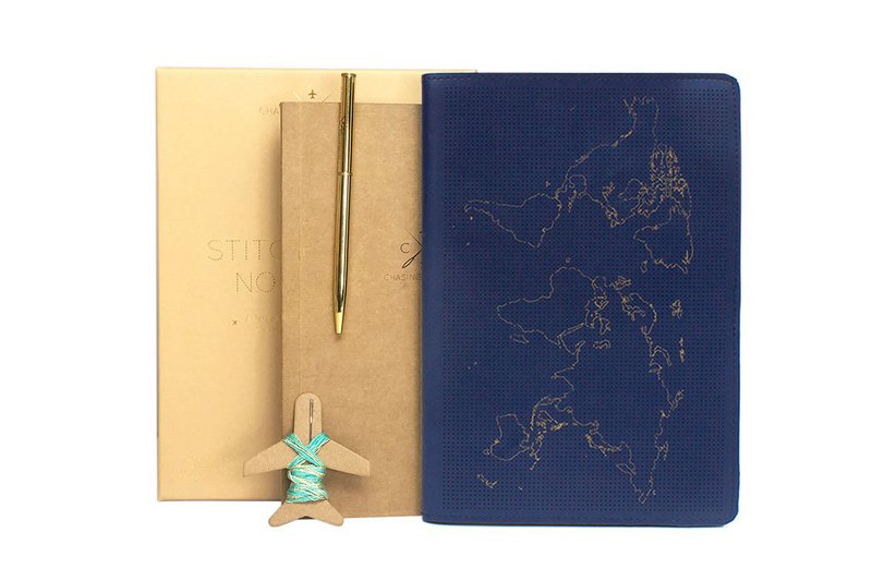 Cuaderno de Viaje Stitch Azul Marino