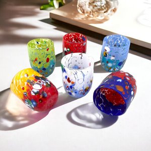 Veronesischer Glas in Murano Glass, hergestellt auf der Insel Murano, blasen und handgefertigt von Masters Vetrai - Special Edition - 380 ml.