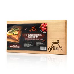 grillart® premium rygebrætter lavet af 100% naturligt træ for en speciel grillet smag