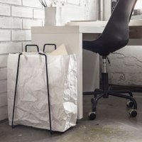 HELSINKI paper bag holder black