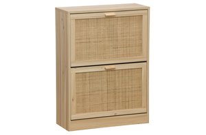 DECOR SCHOENENREK 60 x 24 CM grenen / RATTAN. OK1470