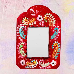 Spiegel met volksframe