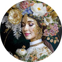 Melli Mello Wall Circle Flowery