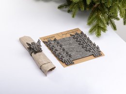 Kerst servetringen ANGEL