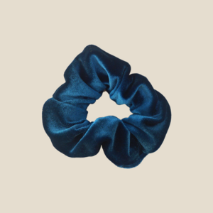 Scrunchie Leila petrol blue