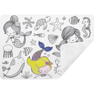 Silikon: Färbungstabelle Set - Mermaid -Thema