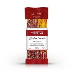 Linguine "Sorrento" with tomato sauce & basil