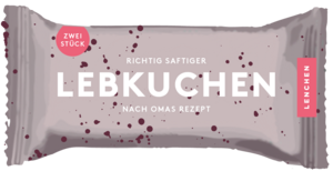 2 pieces of gingerbread ToGo “Original”