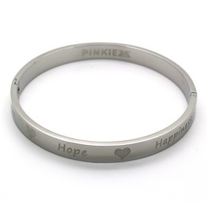 Pinkiezz quote bracelet