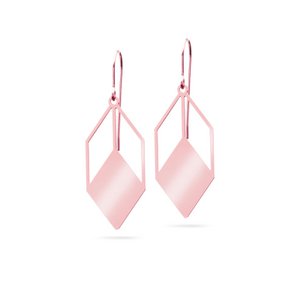 Earrings "Pendulum Simple" | rose gold plated