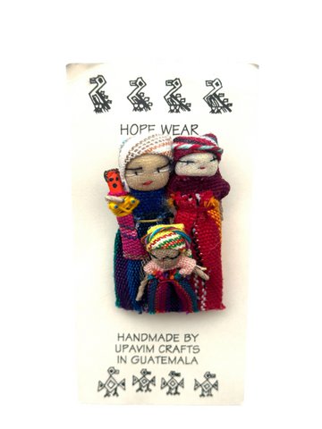 Guatemala Family Brooch