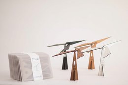 Cadeau de Noël - Puzzle CHIL noir - mobile oiseau en équilibre
