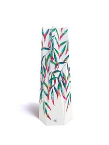 Card & Vase in One - Large - Paradise Leaves