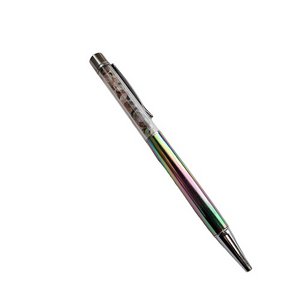 Pen with a mix of stones