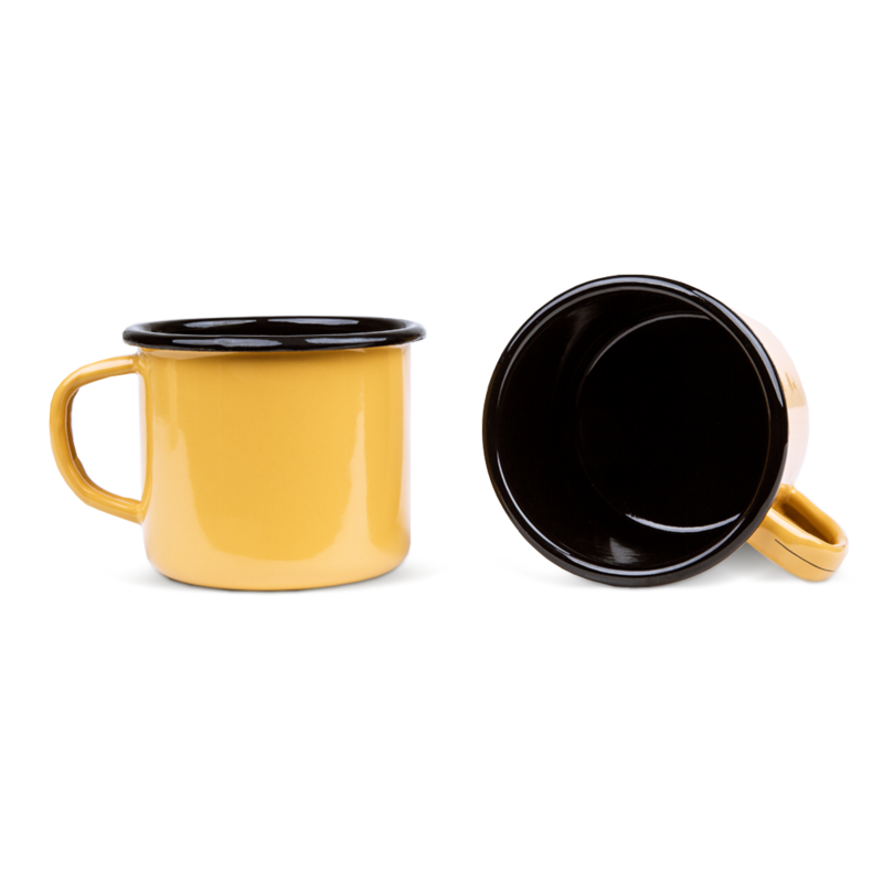 0,35l Emaille Kaffeebecher | Ebene B.