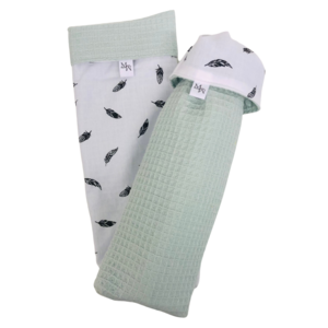 Cheek bags Feather Mint | LAST