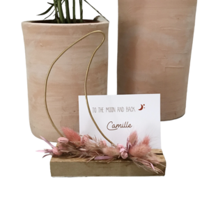 Flowerhoop maan 12cm