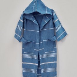 Kai Cotton Hammam Bathrobe For Children