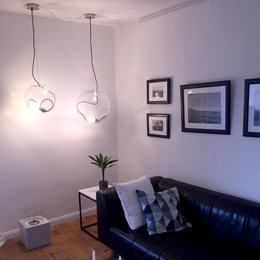 Bol hanglamp glazen bol
