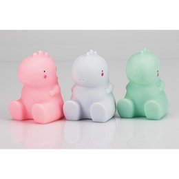 LED LAMP WITH BATTERY - MOD. DINOSAURIO - PINK