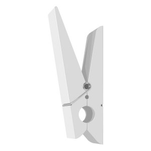 Hook CLAMP THEN! white