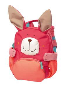 Mini konijnenrugzak roze, Tassen