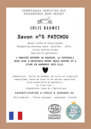Sæbe nr. 5 PATCHOU