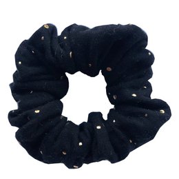 Scrunchie med en knivspids guld