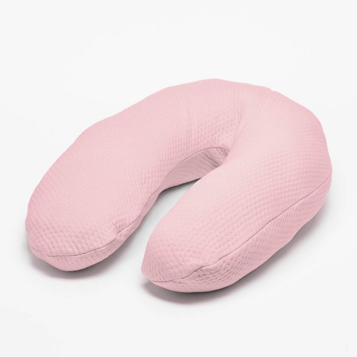 Voedingskussen light pink - Soft Dots