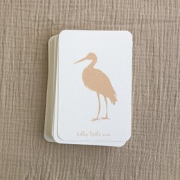 Lykønskningskort Fødselsstork