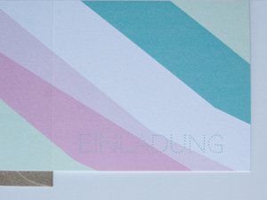 Aprilblüten • Einladungskarte