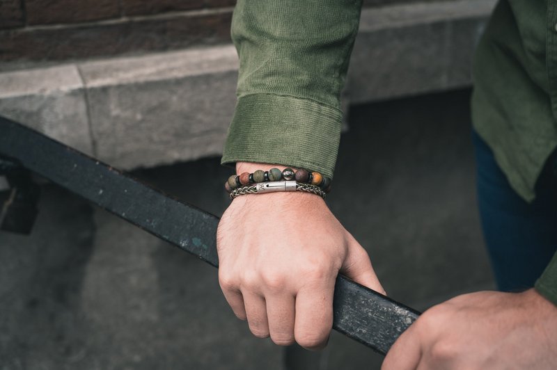 Bracciale in acciaio 6mm - Collezione Wallis
