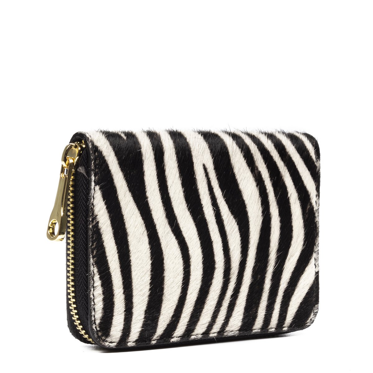 Firenze Artegiani. Ondina Portafoglio Donna Donna in Vera Pelle Cavallino Zebra Commercio all'ingrosso in linea