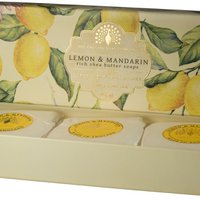 ENGLISH SOAP C° 3X100g zeep - Lemon and Mandarin