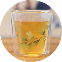 Tea glass Lyn "Ginkgo"