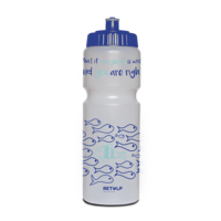 BIO Sports bottle biobased Fish 750 ml