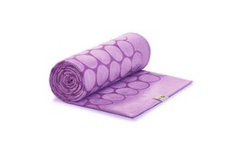 Gecko Touch Yoga håndklæde - Purple Rain